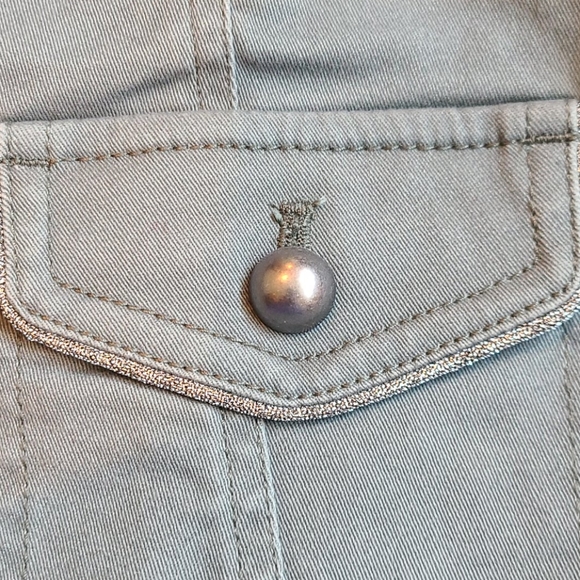 WHBM wintergreen Military Jacket - Picture 5 of 10